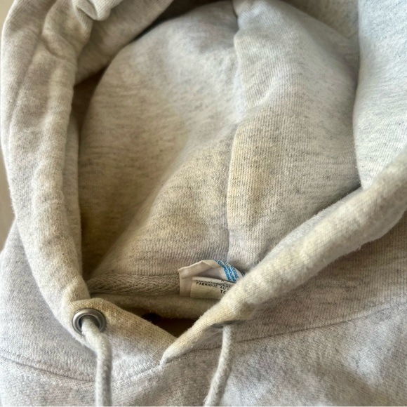 Champion Gray Old English Logo Hoodie - Picture 12 of 14